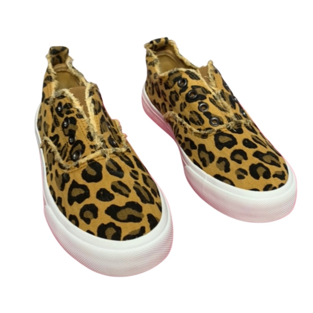 💰SOLD💰Animal Print Slip-On Platform Sneakers